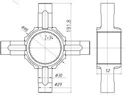 Resistenza della corrosione differenziale del corredo dell'ingranaggio del ragno del benz di Mercedes 659 353 0020