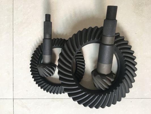 Pignone elicoidale della corona dentata degli ingranaggi conici di alta precisione per il materiale del acciaio al carbonio di Hino