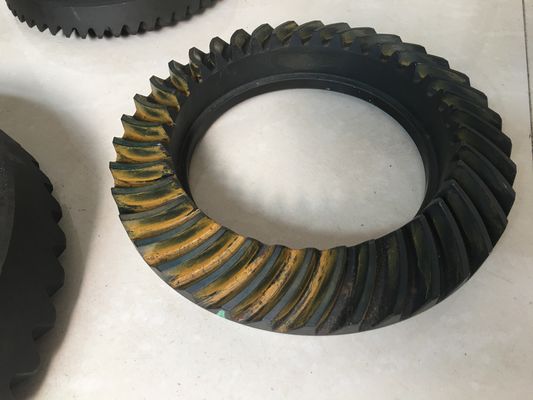 Materiale del diametro 20CrMnTiH degli ingranaggi conici di NISSAN grande del pignone a spirale della corona dentata