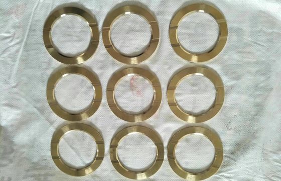 La rondella di spinta differenziale d'ottone su ordinazione, corona a dentatura interna durevole mette l'olio una zeppa anti-