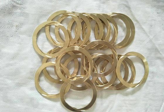 La rondella di spinta differenziale d'ottone su ordinazione, corona a dentatura interna durevole mette l'olio una zeppa anti-