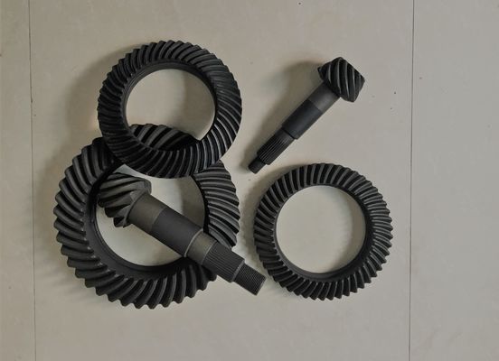 Smussatura di spirale di rendimento elevato e trattamento termico di carburazione dell'olio anti- del pignone